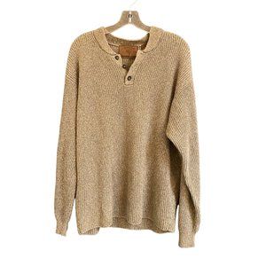 CLEARWATER OUTFITTERS WOMEN'S GREY 100% COTTON CABLE KNIT PULLOVER SWEATER SZ XL